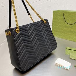 Designer- Women Fashion Handbag Shoulder Bag Embroidery Tote Bags Large Black Pocket Leather High Quality Handbags size:36*26cm