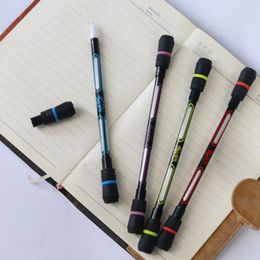 Creative New Rotating Toy Adult Children Decompression Rotatings Pen Smooth Gel Pen Plastic Non-slip Children's Stationery WH0119