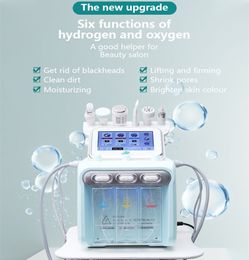 Professional Korea Technology Multifunctional Oxygen jet 6 in 1 Whitening small bubble beauty oxygenmicro dermabrasion hydra oxyge facial machine