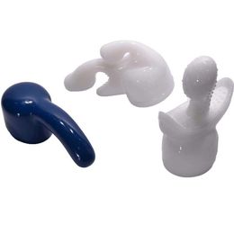 3PCS/SET Magic Wand Massager Attachments AV Personal Massager Head Caps Sex Toys Kit Attachments Sex Products Y201118