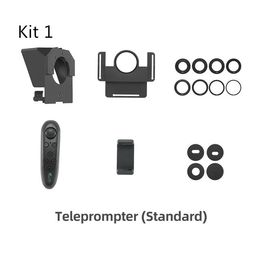 Phone and DSLR Recording Mini Teleprompter Portable Inscriber Mobile Artefact Video With Remote Control