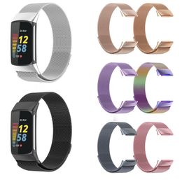 Metal Wrist Strap For Fitbit Charge 5 Band Smart Watch Bracelet watchband For Fitbit Charge5 Wristband Straps Accessories