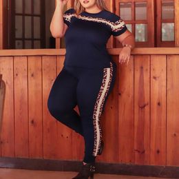 Descuento Pantalones De Punto Mujer Talla Grande 2022 en venta en DHgate.com