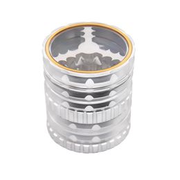 Large Herb Grinder 63mm Metal 5 Layer Smoke Grinder