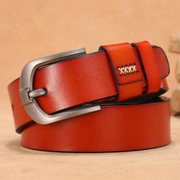 Belts Belt Male Fashion Leather Men 2021 Genuine Strap Pin Buckle Men's Cummerbunds Ceinture Homme