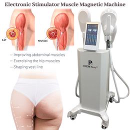NEW 4 Handles Hiemt Muscle Building Fat Burning Body Slimming Machine High Intensity Focused Electromagnetic Emslim Butt Lift Equipment