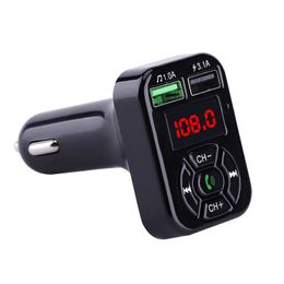 1206-CR Araba Ses A9 Çok Fonksiyonlu Bluetooth Alıcı USB Çıkışı 5 V / 3.1A Araba Oynatıcı 12-24 V Arabalar