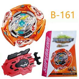 SUPERKING B-161 Glide Ragnaruk.Wh.R 1S B161 GT Toys Arena Metal God Fafnir Spinning top With L.R Launcher gyroscope for Kids X0528