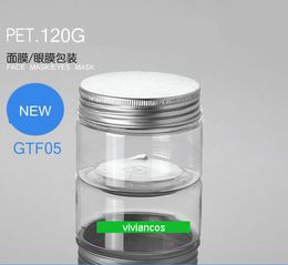 300Pcs/Lot 120ml 120g Face Cream Jars Pot Travel Plastic Empty Cosmetic Containers 120ml Cosmetic