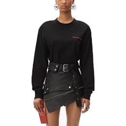 Skirts 2021 Fashion European Genuine Sheepskin Leather Women Skirt Natural Knee-Length Female High Waist