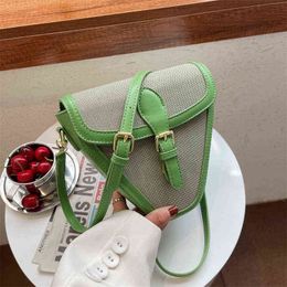 Shopping Bags Small Crossbody Side Sling for Women 2022 Trendy Spring Shoulder Female Luxury Brand Handbags and Purses 8096 220304