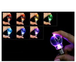 New Special Luminus Mini Seven Color Light Light Lampadina Key ColoyBag Accessori Ciondolo Pendente Creativo Piccola Lampada da tasti