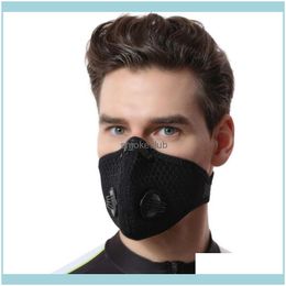 Caps Protective Gear Sports & Outdoors Anti Dust Cycle Mask Veil Guard Masks Women And Men Bike Sport Riding Cycling Winter Warm Face Drop D