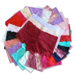 Women's 10pcs/pack Panties Lingerie Random Ladies Lace Comfortable Sexy Color Large Size S M L XL 2XL 3XL 210730 X 2X 3X