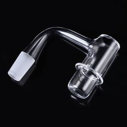 UFO Quartz Bangers Nails Bevelled Edge Seamless Fully Weld Dab Oil Rigs Burner Glass Pipes Banger Smoking Accessories FWQB10