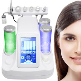 6in1 Hydra Dermabrasion Machine Water Oxygen Jet Peel Deep Cleansing RF Face Lifting Cold Hammer Microdermabrasion