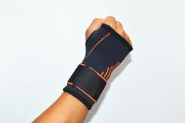 Wristband Sports Safety Adjustable Wrist Support Gym Carpal Tunnel Badminton Tennis Wrist Band Wraps Bandage Bracers