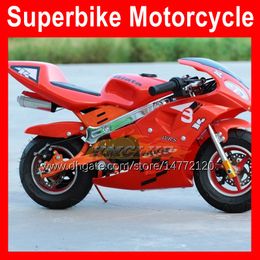 16 Colors 2 stroke 49 50 CC mini MOTO BIKE sports motobike leisure entertainment adult children toy small off-road real motorcycle Christmas gifts Scooter Autobike