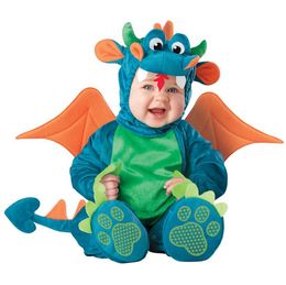 Mascot doll costume 0-3Years Baby Cartoon Animal Dinosaur Rompers Kid Birthday Anniversary Party Role Play Dress Up Outfit Halloween Costum