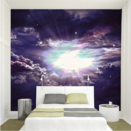 Universe Sky Background Modern Europe Art Mural study Large Painting Wallpaper modern wallpapers for living room