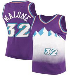 Donovan 45 Mitchell jerseys Rudy 27 Gobert jersey Men Karl 32 Malone John 12 Stockton