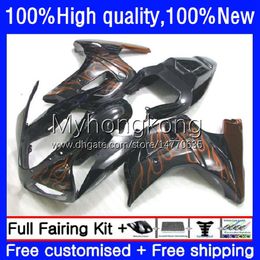 Body For SUZUKI SV1000 SV650 SV 650 1000 S SV1000S SV650S 33No.58 SV-1000 SV-650 Orange flames 2003 2008 2009 2010 2011 2012 2013 SV 650S 1000S 03 04 05 06 07 08 Fairing Kit