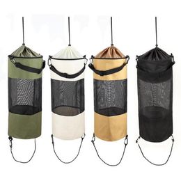 Storage Bags Folding Boat Trash Organizer Bag Large Capacity Cruise Ship Rubbish Holder Camper Yacht Kayak Marine Garbage Container Net