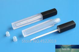 4.5ML 50pcs/lot Square Empty Frosted Lipstick Refillable Bottle, DIY Plastic Gloss Tube, Elegant Beauty Makeup Tool