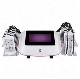 Portable Diode Lipo Laser Body Slimming 14 Pieces Diode Laser Pads 650nm Lipolaser Slimming Machine