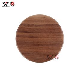 High Quality Ultra Slim Fast Charge Bamboo Wooden Wireless Charger Universal Wood Charging Pad For IPhone 11 Pro