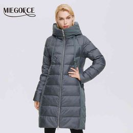 MIEGOFCE Winter Clothes Women Thick Hooded Coat Casual Warm Coats And Jackets Women Quilting Parka D21642 211130