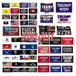 90x150 cm Flagi Trump 2024 Flag Prezydent Biden of Election Again Great Polyester DHL