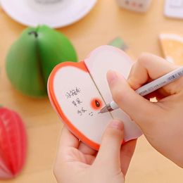 Gift Wrap Fruit Shape Series Self-Stick Note Stick & Memo Pads Bookmark Stationery Handbook Decoration Decorative Sticky Paper