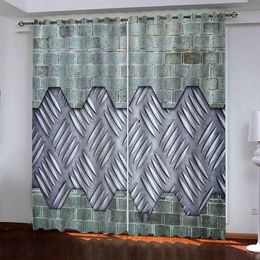 High Quality Fashion Cortinas 2021 European Style Curtain For Room Kitchen Window wall Luxury Cortinas