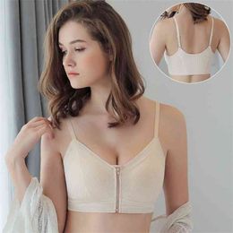 Sexy Bras Lingerie Bra seamless push up Lace Bralette Sexy Underwear Lingerie Wireless Padded Wire Free Solid color 210728