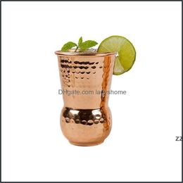 Wine Glasses Drinkware Kitchen, Dining Bar Home & Garden304 Stainless Steel Coppery Cocktail Cup Mti Function Festival Supplies Moscow Me Mu