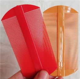 grate wholesale boxed plastic double sided comb to scalp lice comb one yuan stall source low price batch Hair Brushes