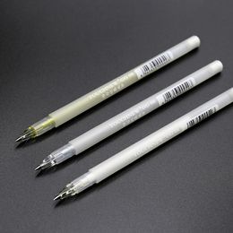 Highlighters Highlight Marker Pens Black Card Golden White Silver Colour Sketch For DIY Drawing Graffiti Art Supplies School Stationery