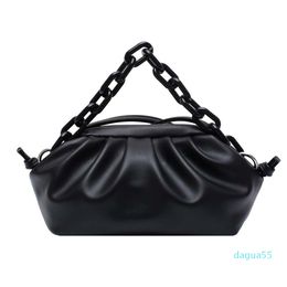 Women Simple Dumplings Messenger Bag Designer Retro 2020 New Fashion Cloud Female Crossbody Shoulder Bag Tide Handbag Clutch Bag C1223