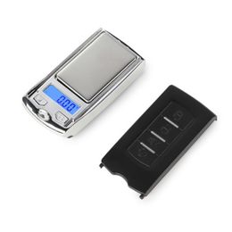 Mini Electronic Digital Jewelry Scale Pocket Gold Scales LCD Display Car Key Design Scale 100g 0.01g 200g 0.01g 670 K2