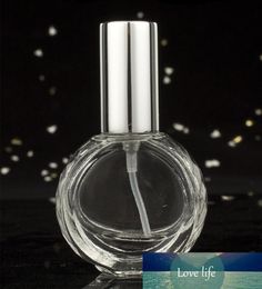 100pcs/lot 10ml Round Glass Perfume Bottle Transparent Empty Glass Spray Bottle Fragrance Bottles Atomizer Refillable