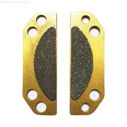 2 Pcs Anti-Ferrugem Metal Estacionamento Frete Pastilhas 2203147 Motor Front Disc Plate de Freio Motocicleta Traseira Traseira Pastilhas