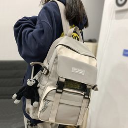 Backpack Women and Men Cute Male Travel Female Mesh Boy Student College School Bag Book Nylon Girl Laptop Harajuku Lady