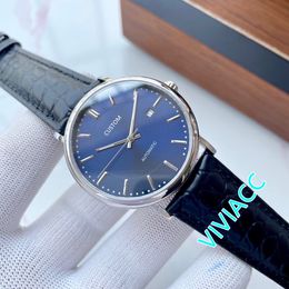 Classic New Mens Automatic Sport Mechanical Watch Male Sapphire Stainless steel Number Wrist watch waterproof Clock 41mm