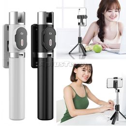 High quality Roreta 3 in 1 Wireless Bluetooth Selfie Stick Foldable Mini Tripod Expandable Monopod for iPhone IOS Android P60 Fashion