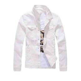Cкидка Mens White Denim Jacket 2022 год 