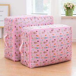 Storage Bags Modern Style Student Luggage Packing Bag Clothes Quilt Home Wardrobe Dustproof Finishing Artefact