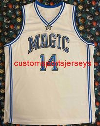 Mens Women Youth Jameer Nelson Basketball Jersey Embroidery add any name number