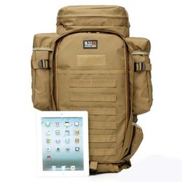 65L Camo Russia Special Forces Combined Backpack Military Tactical Attack Rucksack Camping Hunting Tactics Equipment Knapsack Y0721