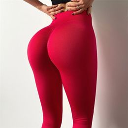 Push Up Leggings Seamless High Waist Butt Workout Booty Women Fitness Sport Clothes 211130